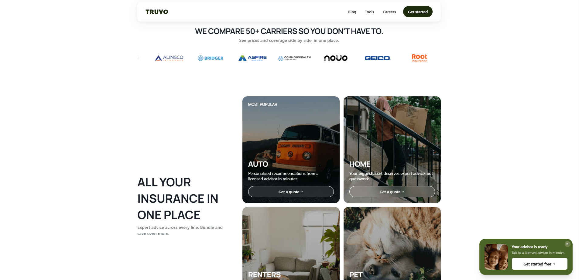 Truvo screenshot 1