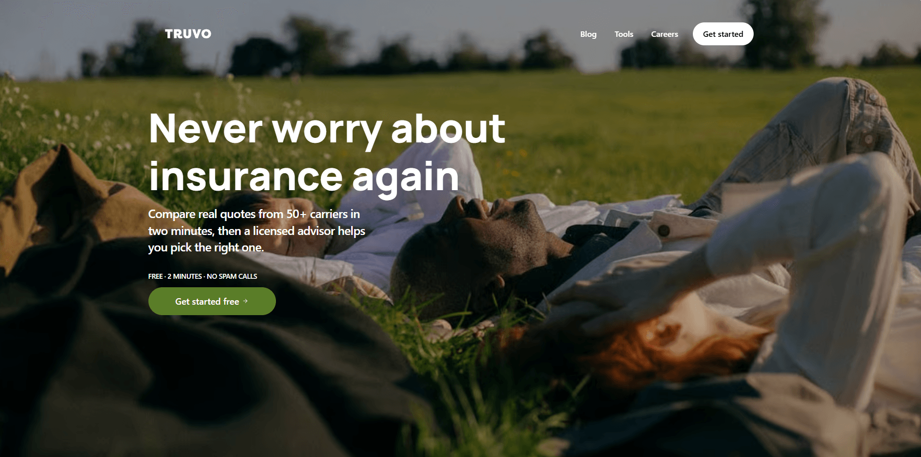 Truvo agency workspace with a lead pipeline, quote panel and call summary